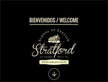 Tablet Screenshot of institutostratford.com